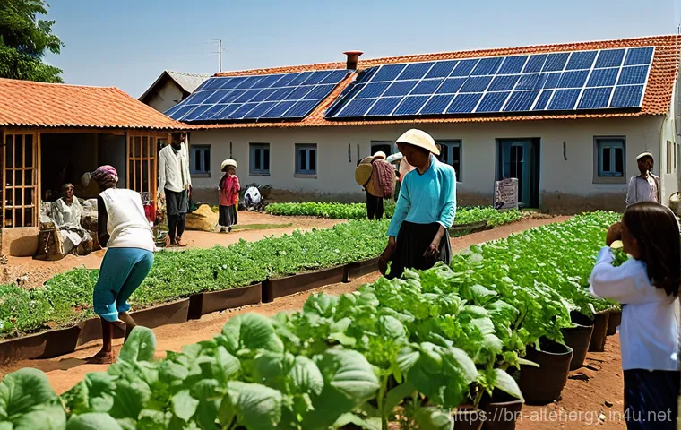 대체에너지 수출 국가 - **Global Renewable Energy Innovation Hub:**
    "A vibrant, dynamic panoramic shot of a technologica...